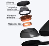DG08 Wireless Bone Conduction Headphones Bluetooth - Top-Down View