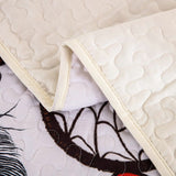 Radiant dreamcatcher white cultural 3 Pc Bedspread & Pillow Cover Set