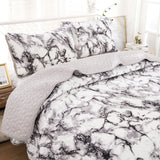 Marble Whisper Lightweight 3 Pc Bedspread & Pillow Cover Set - Front View