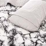 Marble Whisper Lightweight 3 Pc Bedspread & Pillow Cover Set - 45-Degree Angle