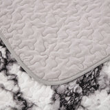 Marble Whisper Lightweight 3 Pc Bedspread & Pillow Cover Set