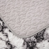 Marble Whisper Lightweight 3 Pc Bedspread & Pillow Cover Set - Low Angle