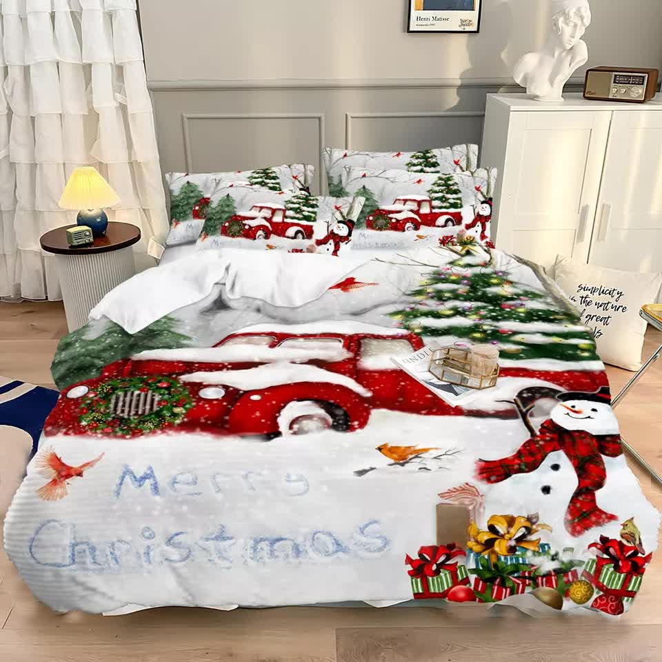 Elegant Touch Solid Color Duvet Cover Set - Easy Care-King