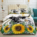 Luxury Feel Satin Duvet Cover Set - Smooth & Breathable-Double - 45-Degree Angle