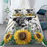 Luxury Feel Satin Duvet Cover Set - Smooth & Breathable-Double - Close-Up Angle
