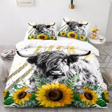 Luxury Feel Satin Duvet Cover Set - Smooth & Breathable-Double - Extra Image
