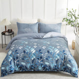 Timeless Design Plaid Duvet Cover Set - Lightweight-King - Front View