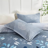 Timeless Design Plaid Duvet Cover Set - Lightweight-King - Top-Down View