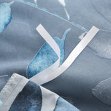 Timeless Design Plaid Duvet Cover Set - Lightweight-King - Rear View
