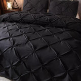 Blissful Sleep Duvet Cover Set - Ultra Soft-Queen - Top-Down View