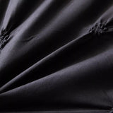 Blissful Sleep Duvet Cover Set - Ultra Soft-Queen - Close-Up Angle