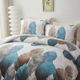 Classic White Duvet Cover Set - Hotel-Quality Finish-King - Side View