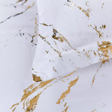 Cloud Rest Bedding Collection – Minimal 3‑Piece Comforter - Low Angle