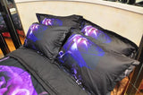 Rose Golden Hour Comforter Set – Aesthetic 3‑Piece Bedroom Mood - 45-Degree Angle