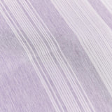 Midnight Calm stripes purple 3‑Piece Bedding – Cozy comforter Style - Front View