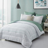 Boho Vibes Bedding Set – 3‑Piece Comforter & Pillow Covers - Side View