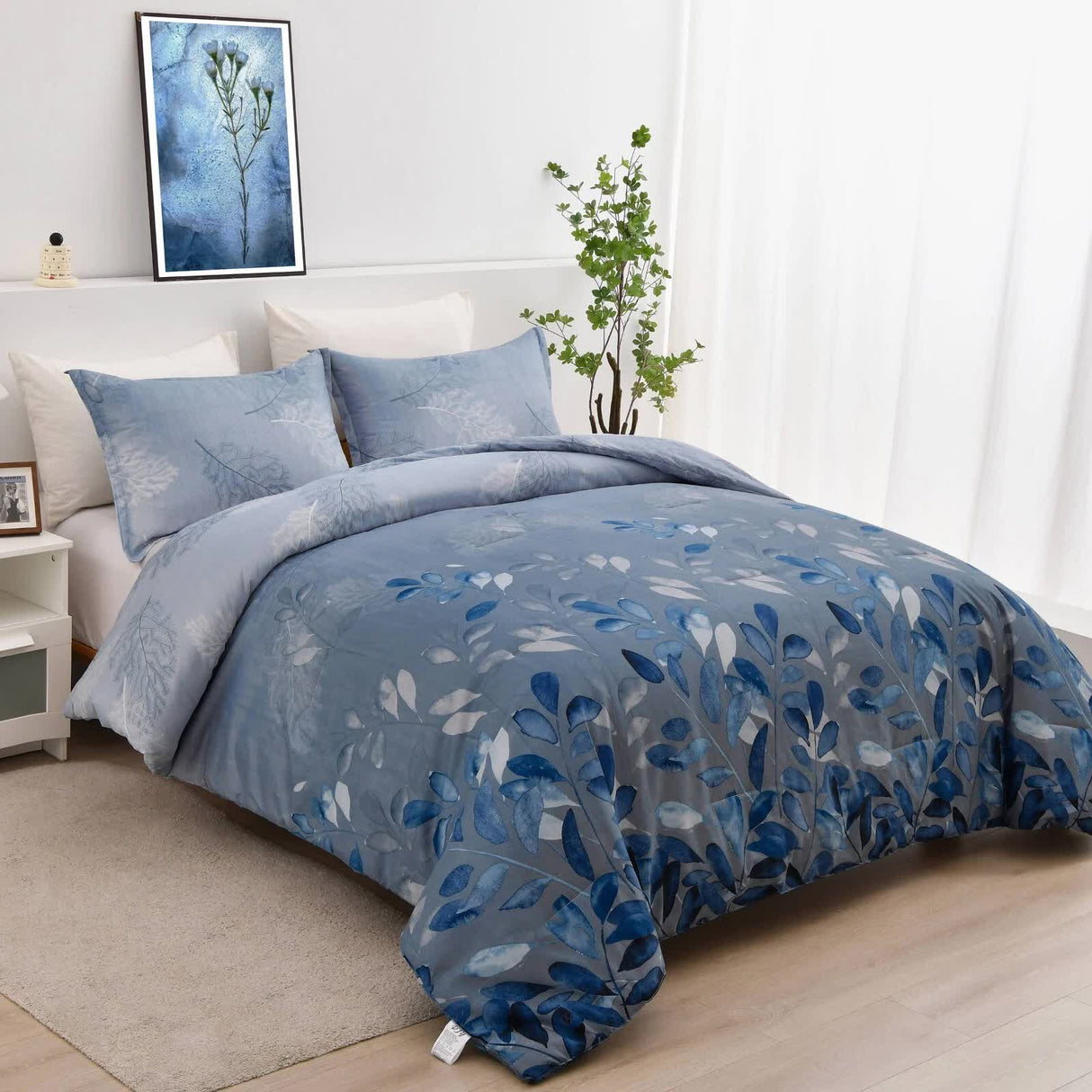 GlowUp Bedroom Comforter ??3??iece Insta??esthetic Set