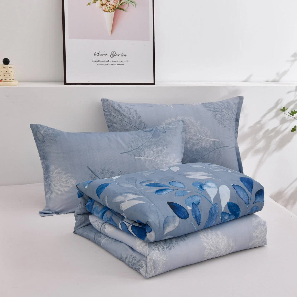 GlowUp Bedroom Comforter ??3??iece Insta??esthetic Set