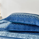 Boho Vibes blue Bedding Set ??3??iece Comforter & Pillow Covers