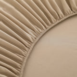 Soft Floral Leaf Comforter Set, King Size, Plush Quilted Bedding with Pillowcases - Front View