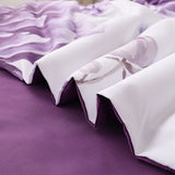 Chic Floral Print Quilt Set, Available in Queen/King, Cozy and Durable Bedding with Pillow Shams - Extra Image