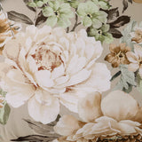 Cozy Floral Comforter Set, King Size, Quilted Warm Bedding with Pillowcases - 45-Degree Angle