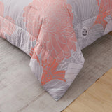 Zen Retreat Quilted Comforter Bundle – 3‑Piece Serenity Style - Top-Down View