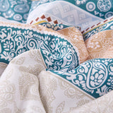 Luxe Loft Boho Quilted Comforter & Shams ??Trending 3??iece Set