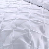 Minimal Mood white Comforter Collection – Modern 3‐Piece Set
