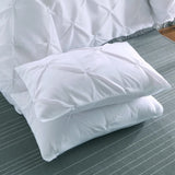 Minimal Mood white Comforter Collection – Modern 3‐Piece Set