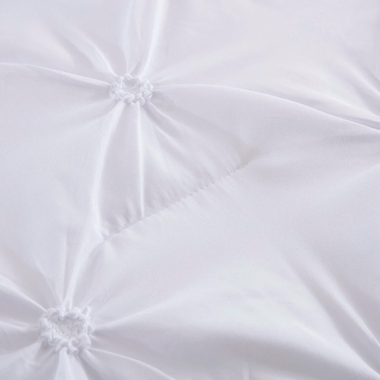 Minimal Mood white Comforter Collection – Modern 3‐Piece Set