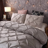 Chill Vibe Bedding Set – 3‑Piece Comforter with Pillow Shams - Front View