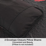 Glorious Quilted coverlet and pillowcovers set: Unmatched Beauty - Queen size