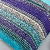 Tranquil Quilted coverlet and pillowcovers set: Perfect for Relaxation - Queen size - Top-Down View