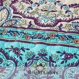 Tranquil Quilted coverlet and pillowcovers set: Perfect for Relaxation - Queen size - 45-Degree Angle
