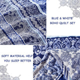 Sophisticated Quilted Coverlet and Pillowcases Set: A Timeless Addition - Queen size - Rear View