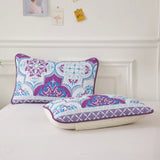 Handsome Quilted Bedspread and Pillowcases Set: Strong, Sturdy, and Stylish - Queen size - Extra Image
