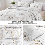 Breathtaking Quilted Coverlet and Pillowcases Set: Transform Your Bedroom's Look - Queen size - Top-Down View
