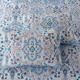 Tasteful Quilted Bedspread and Pillowcases Set: Subtle Sophistication for Your Space - Queen size - Rear View