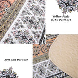 Crafted Quilted Bedspread and Pillowcases Set: A Testament to Skilled Craftsmanship - Queen size - Extra Image