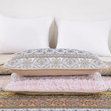 Crafted Quilted Bedspread and Pillowcases Set: A Testament to Skilled Craftsmanship - Queen size - Extra Image