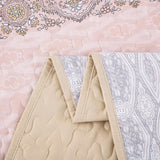 Crafted Quilted Bedspread and Pillowcases Set: A Testament to Skilled Craftsmanship - Queen size - Extra Image