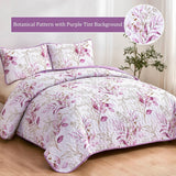 Unique Quilted bedspread and pillowcovers set: Stand Out in Style - Queen size - Front View