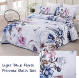Venerable Quilted bedspread and pillowcovers set: Classic and Elegant - Queen size - Front View