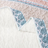 Graceful Quilted Coverlet and Pillowcases Set: Timeless Beauty and Comfort - Queen size - Extra Image