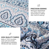 Cozy Quilted Coverlet and Pillowcases Set: A Hug for Your Bed - Queen size - Top-Down View