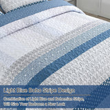 Dazzling Quilted bedspread and pillowcovers set: Add Sparkle to Your Space - Queen size - 45-Degree Angle