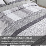 Bespoke Quilted Bedspread and Pillowcases Set: Tailored Luxury for Your Home - Queen size - Rear View