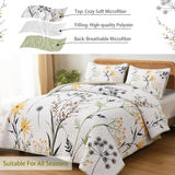 Decorative Quilted Coverlet and Pillowcases Set: Elevate Your Home Decor - Queen size - 45-Degree Angle