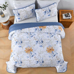 Quietude Quilted coverlet and pillowcovers set: Perfect for Relaxation - Queen size, image 6